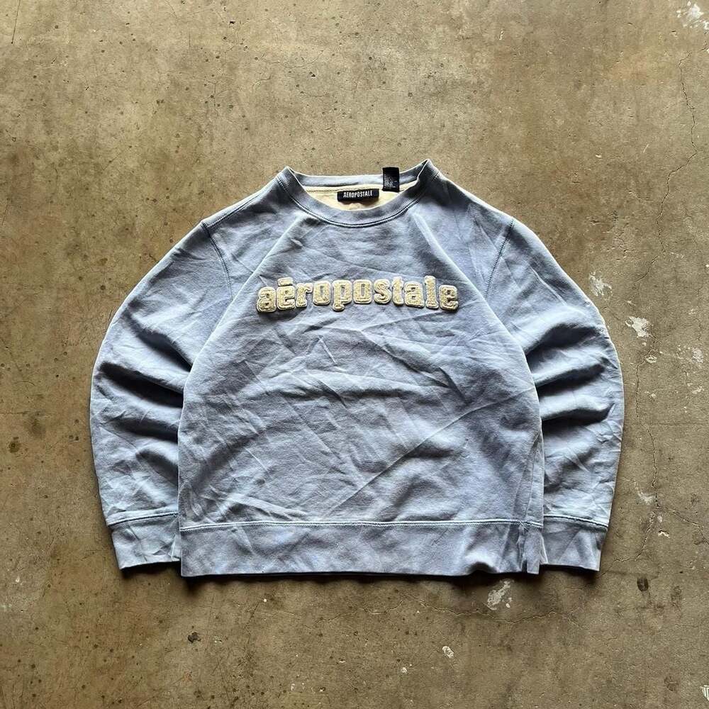 Vintage Aeropostale Embroidered Logo Crewneck Sweatshirt